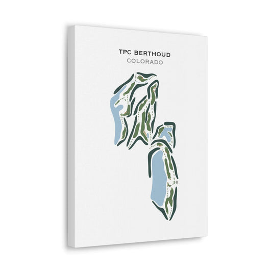 TPC Berthoud, Colorado - Printed Golf Course