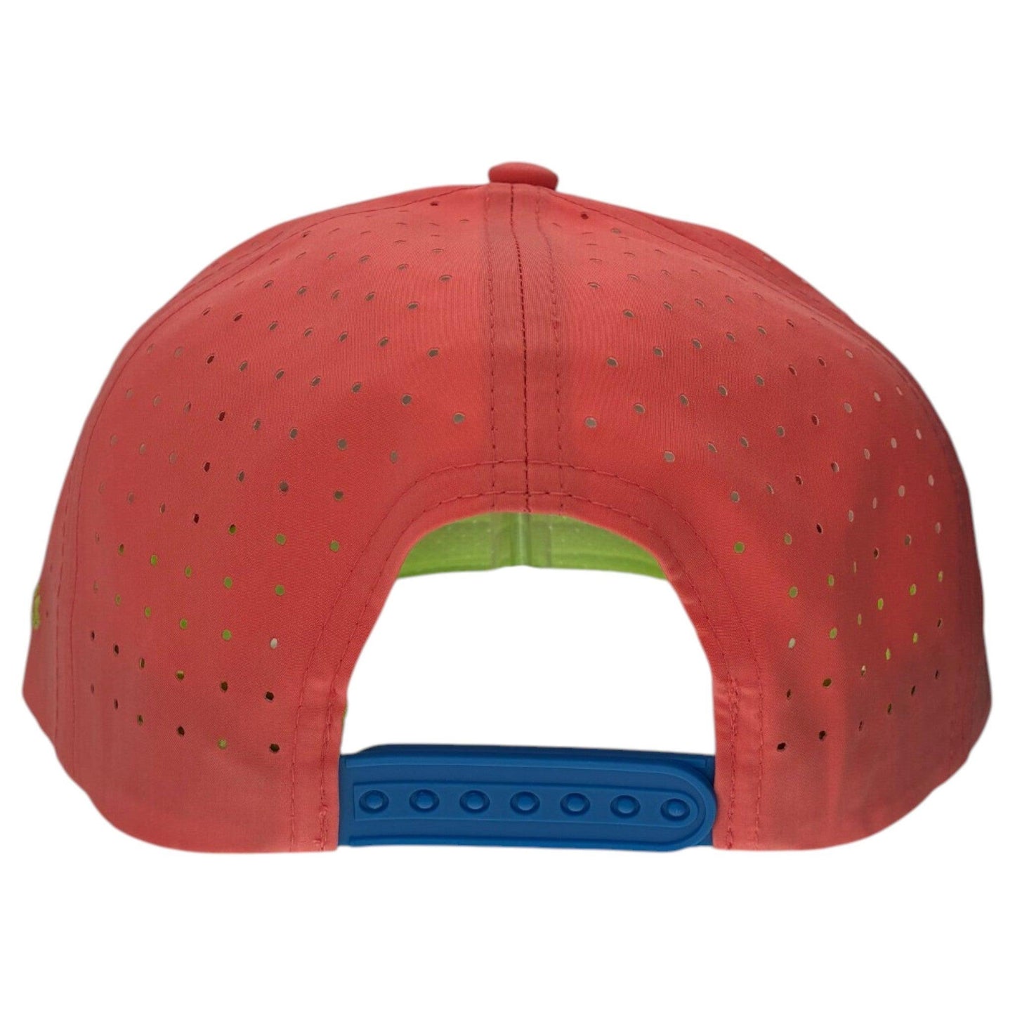 Tree Frog Golf Hat | Snapback Cap | Built-in Magnetic Ball Marker Holder + Marker Included | Adjustable | Red Eyed
