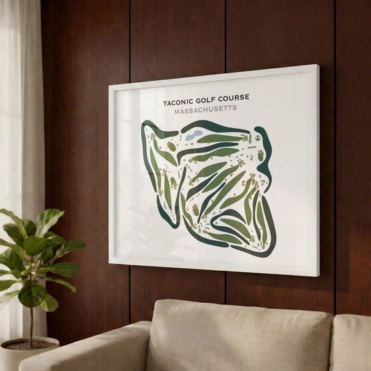 Taconic Golf Course, Massachusetts - Printed Golf Courses