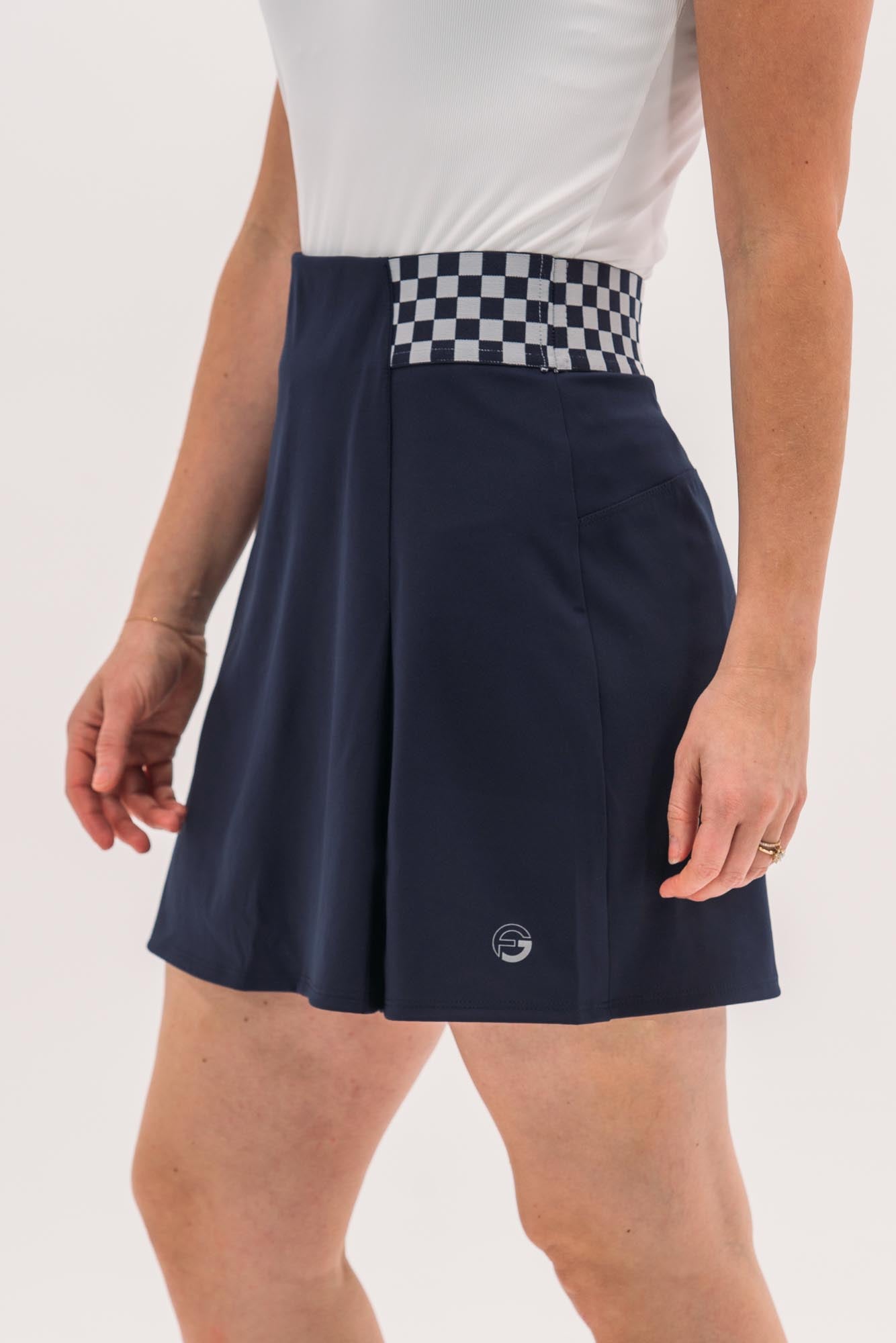 Elastic Waistband Skirt