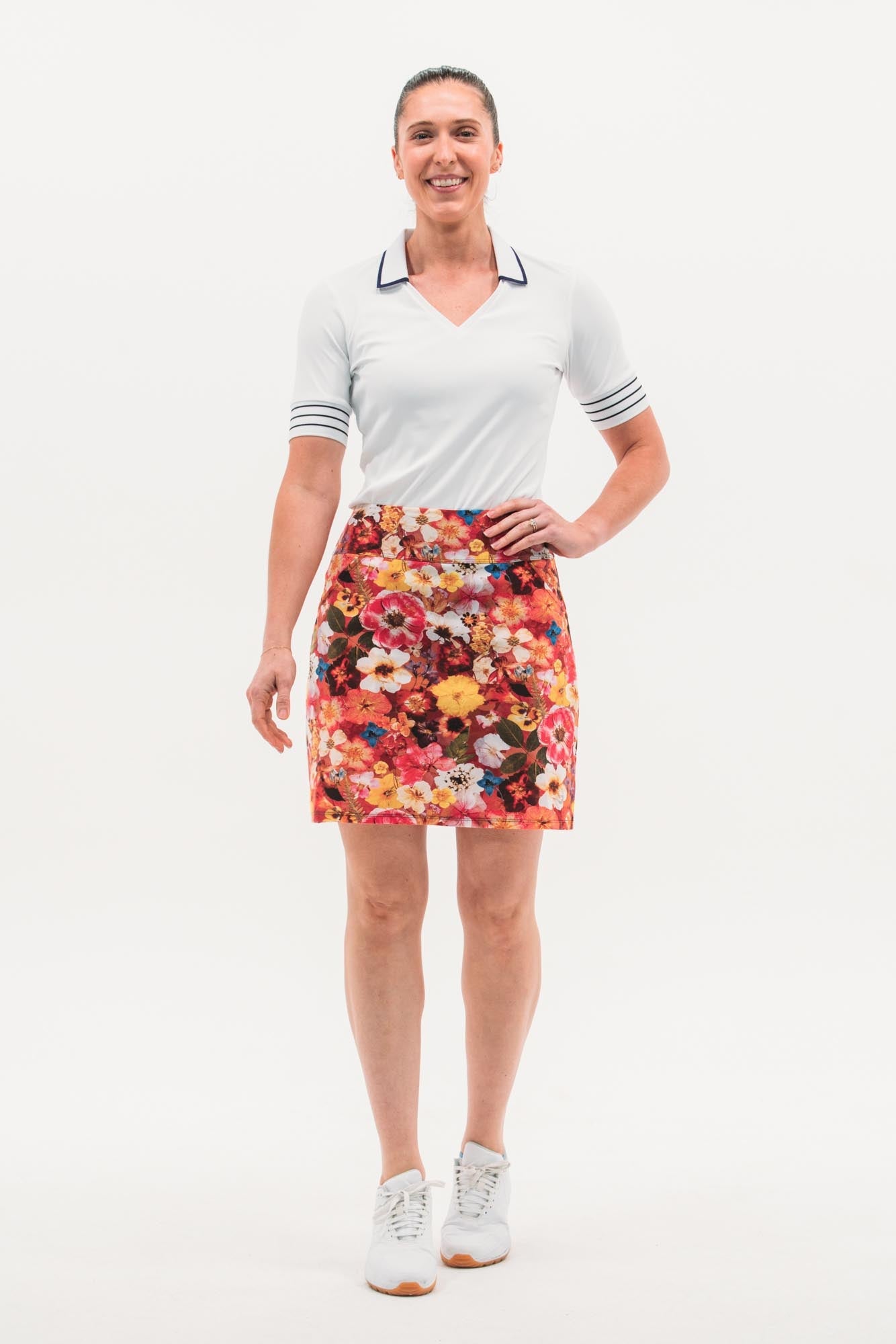 Pressed Floral Skirt