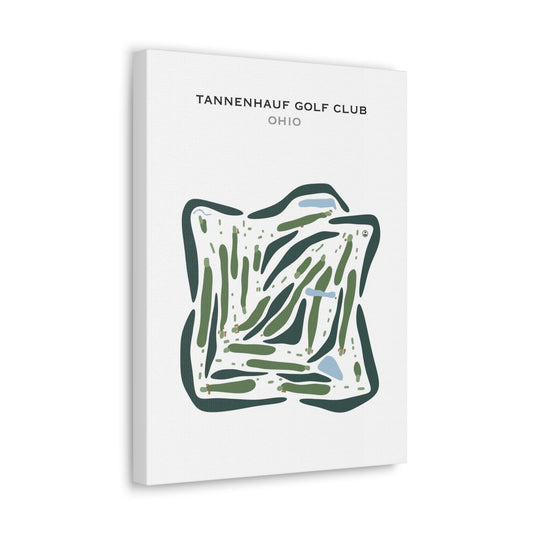 Tannenhauf Golf Club, Ohio - Printed Golf Courses