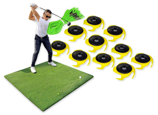TeeClaw_Action_Black-yellow-10pack_33033318-d863-47f3-8355-5bc15968e00e - GOLF LEAGUE