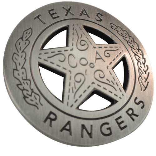 Texas Ranger Star Badge Ball Marker & Hat Clip by ReadyGOLF