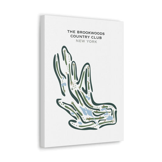 The Brookwoods Country Club, New York - Printed Golf Courses