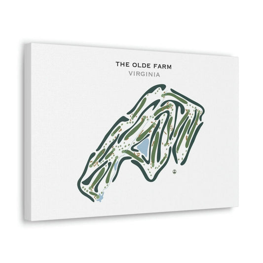 The Olde Farm, Virginia - Printed Golf Courses