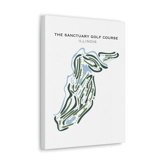 The Sanctuary Golf Course, Illinois - Printed Golf Courses