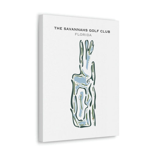 The Savannahs Golf Club, Florida - Printed Golf Courses