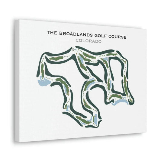 The Broadlands Golf Course, Colorado - Printed Golf Courses