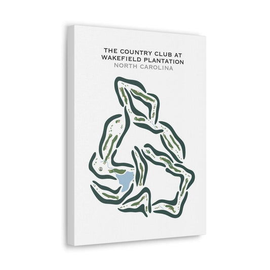 The Country Club at Wakefield Plantation, North Carolina - Printed Golf Courses