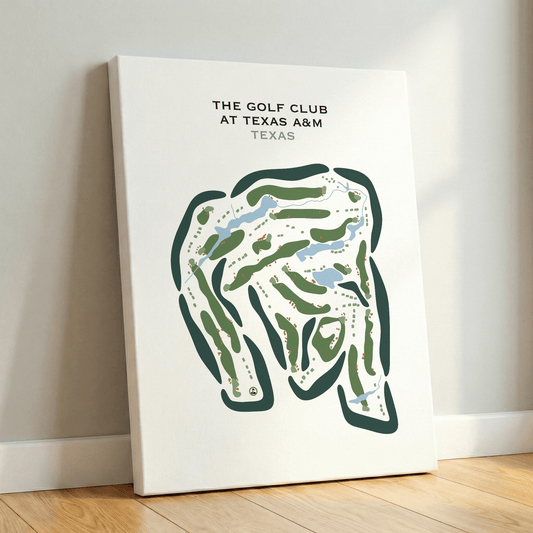 The Golf Club at Texas A&M, Texas - Printed Golf Courses