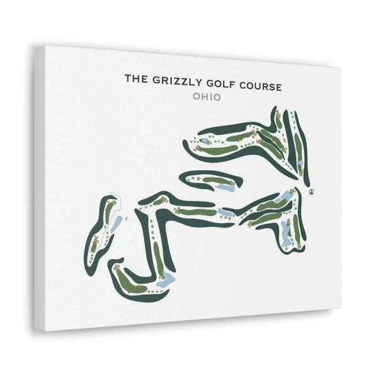 The Grizzly Golf Course, Ohio - Printed Golf Courses