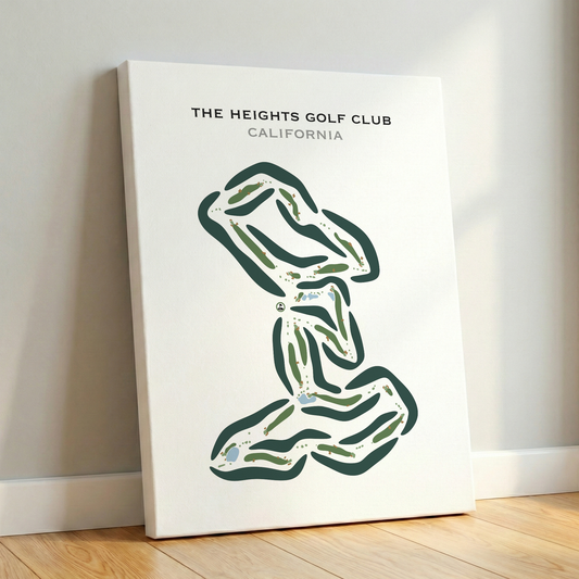 The Heights Golf Club, California - Printed Golf Courses