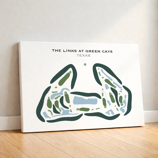 The Links at Green Caye, Texas - Printed Golf Courses