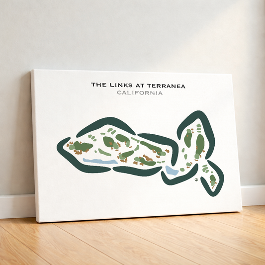 The Links at Terranea, California - Printed Golf Courses