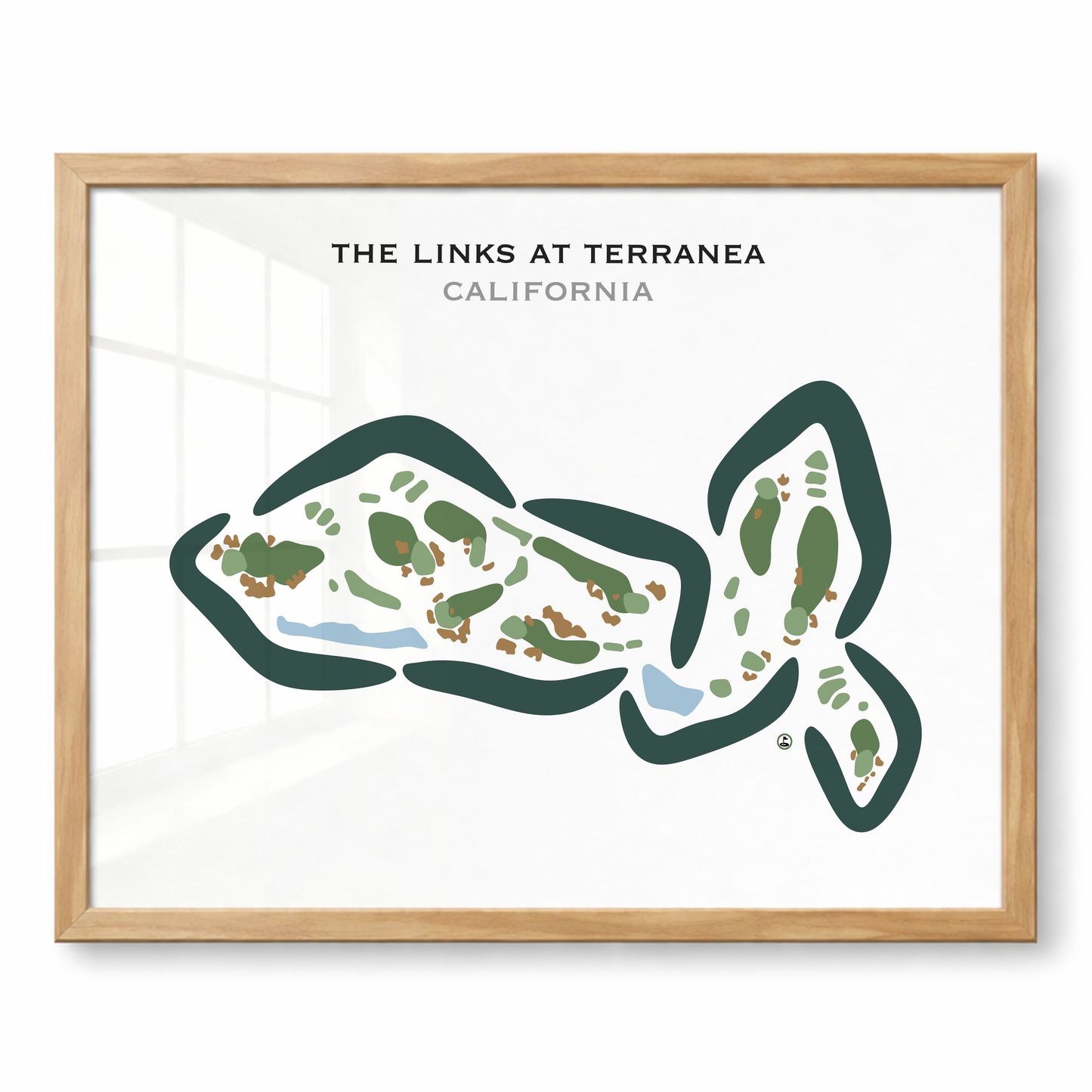 The Links at Terranea, California - Printed Golf Courses