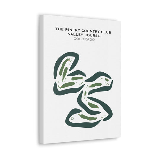 The Pinery Country Club, Valley Course, Colorado - Printed Golf Courses