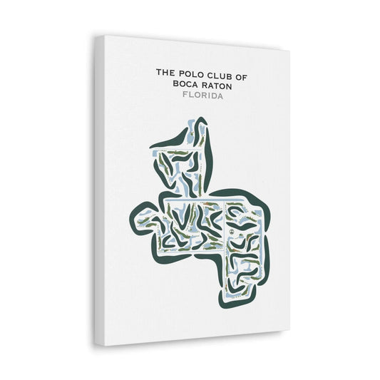 The Polo Club of Boca Raton, Florida - Printed Golf Courses