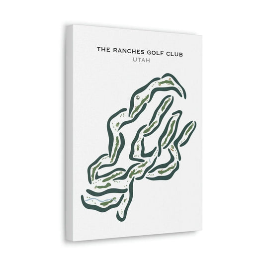 The Ranches Golf Club, Eagle Mountain Utah - Printed Golf Courses