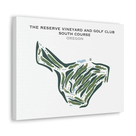 The Reserve Vineyard and Golf Club, South Course, Oregon - Printed Golf Courses