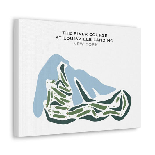 The River Course at Louisville Landing, New York - Printed Golf Courses