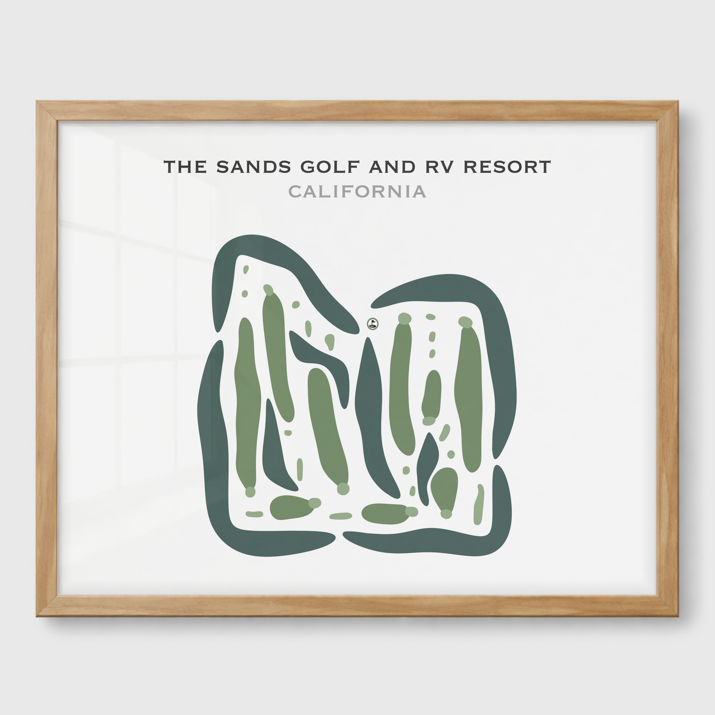 The Sands Golf & RV Resort, California - Printed Golf Courses
