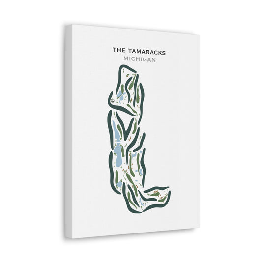 The Tamaracks, Michigan - Printed Golf Courses