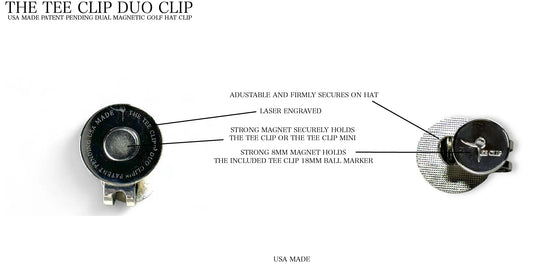 The Tee Clip® Duo Clip™