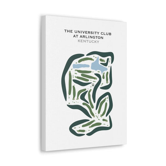 The University Club at Arlington, Kentucky - Printed Golf Courses