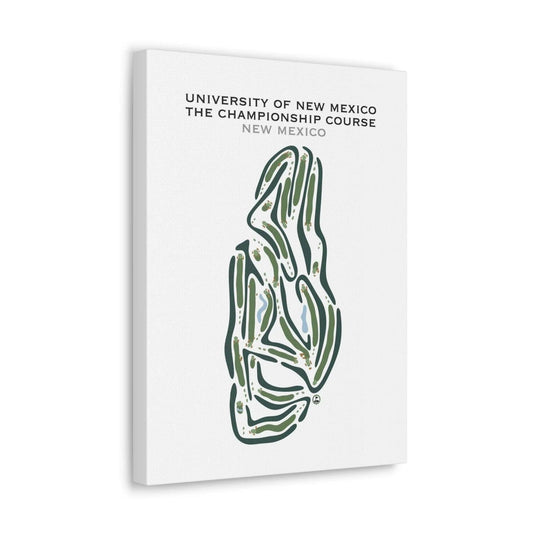 University of New Mexico The Championship Golf Course, New Mexico - Printed Golf Courses