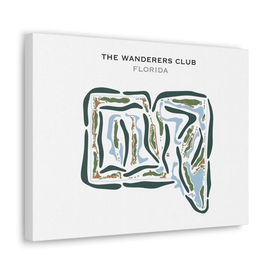 The Wanderers Club, Florida - Printed Golf Courses