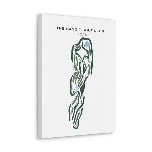The Bandit Golf Club, Texas - Printed Golf Courses