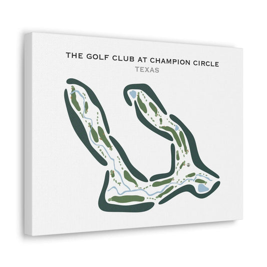 The Golf Club at Champion Circle, Texas - Printed Golf Courses