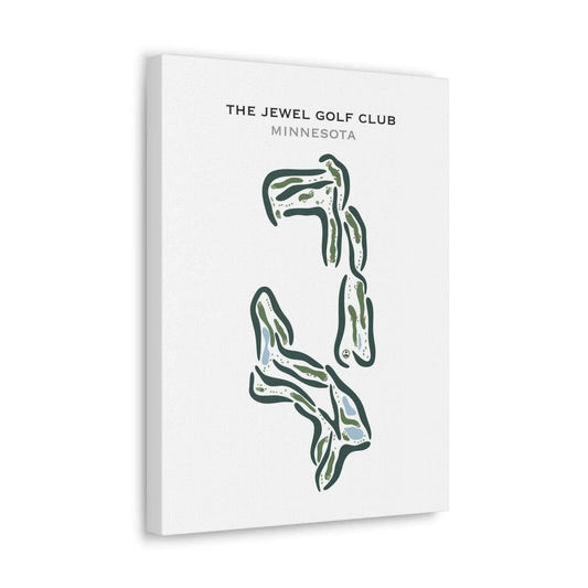 The Jewel Golf Club, Lake City, Minnesota - Printed Golf Courses