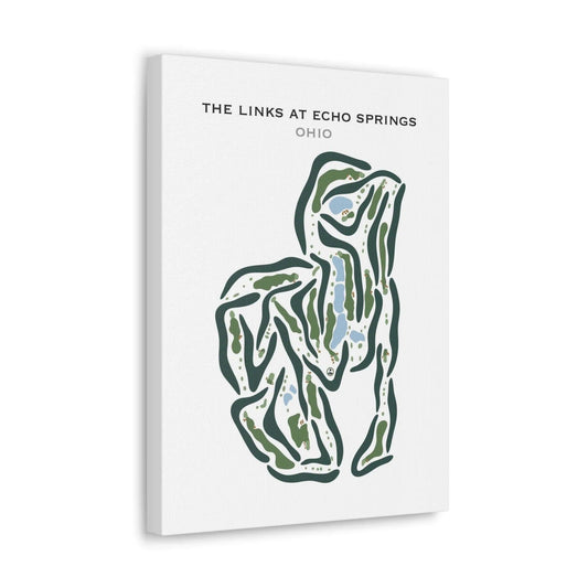 The Links at Echo Springs, Ohio - Printed Golf Courses