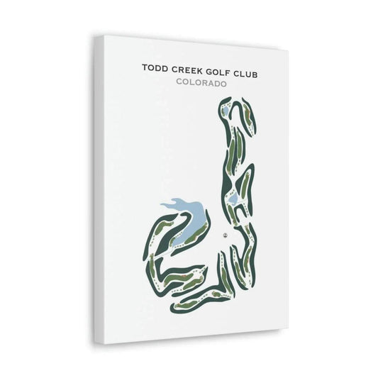 Todd Creek Golf Club, Colorado - Printed Golf Courses