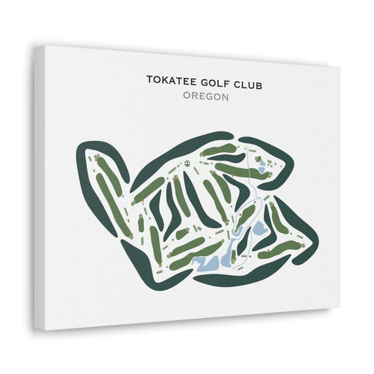 Tokatee Golf Club, Oregon - Printed Golf Courses