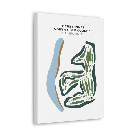 Torrey Pines North Course, California - Printed Golf Courses