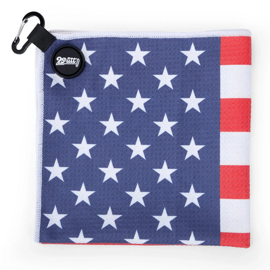 American Flag Magnetic Golf Towel - GOLF LEAGUE