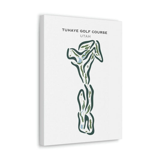 Tuhaye Golf Course, Kamas Utah - Printed Golf Courses