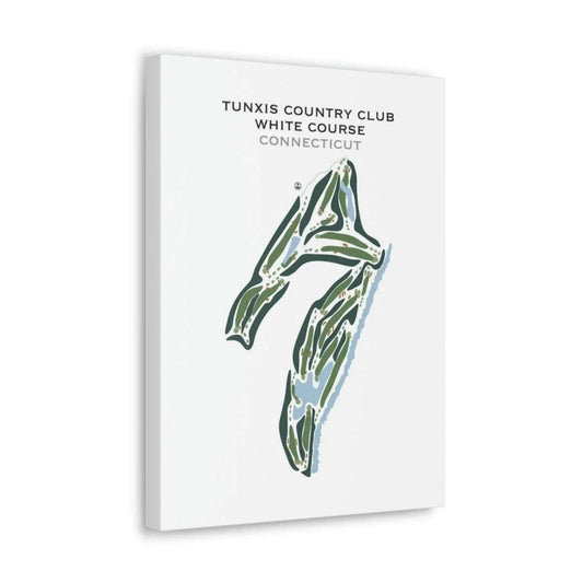 Tunxis Country Club White Course, Connecticut - Printed Golf Courses