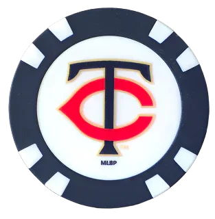 Officially Licensed Minnesota Twins Poker Chip Ball Marker - GOLF LEAGUE