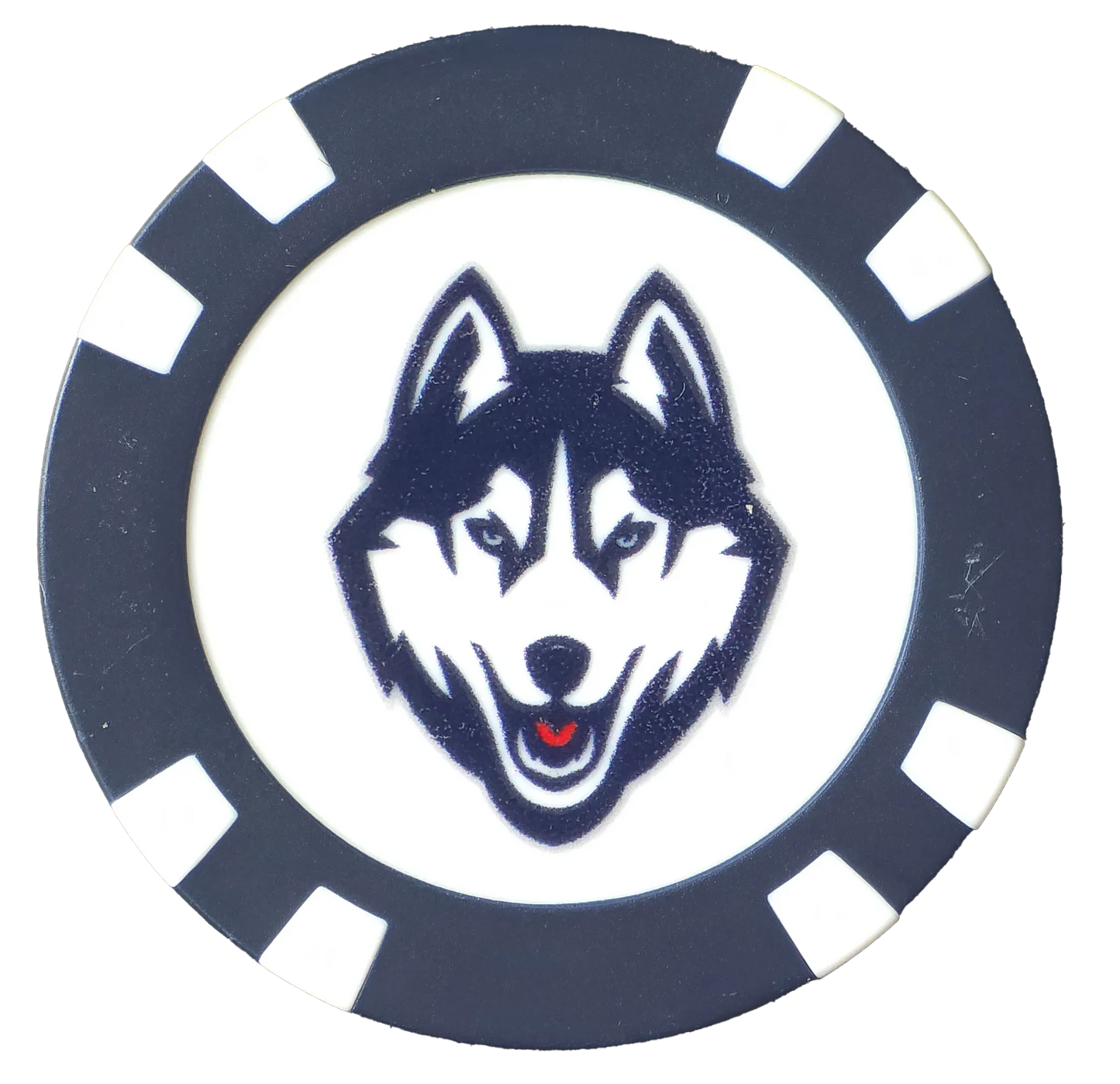 Officially Licensed UConn Huskies Poker Chip Ball Marker - GOLF LEAGUE