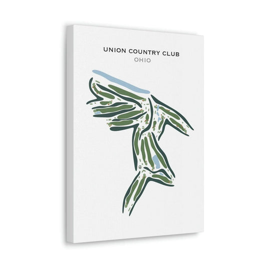 Union Country Club, Ohio - Printed Golf Courses