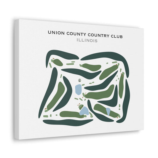 Union County Country Club, Illinois - Printed Golf Courses