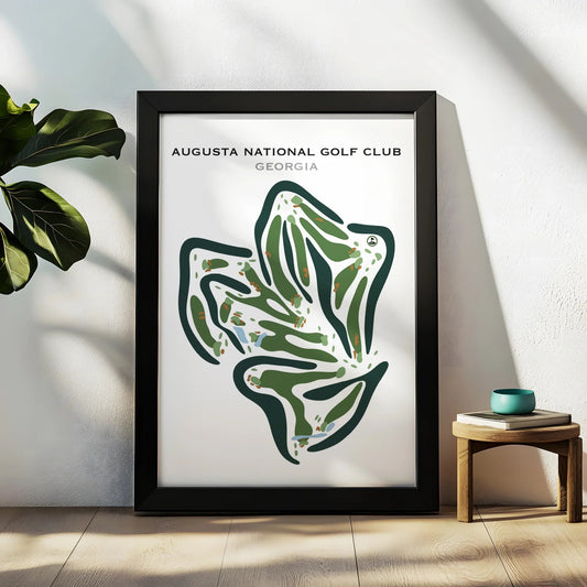 Augusta National Golf Club, Georgia - Printed Golf Courses
