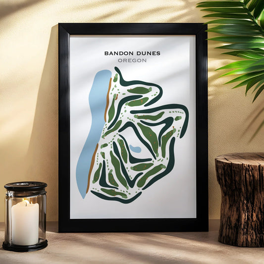 Bandon Dunes, Oregon - Printed Golf Courses