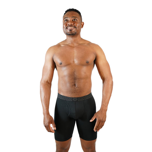 SHEATH V Bamboo Men's 8" Sports Performance Boxer Brief
