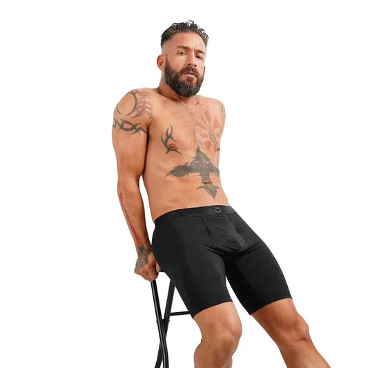 V_SINGLE_POUCH_HFLY_MODEL_02_BLACK - GOLF LEAGUE