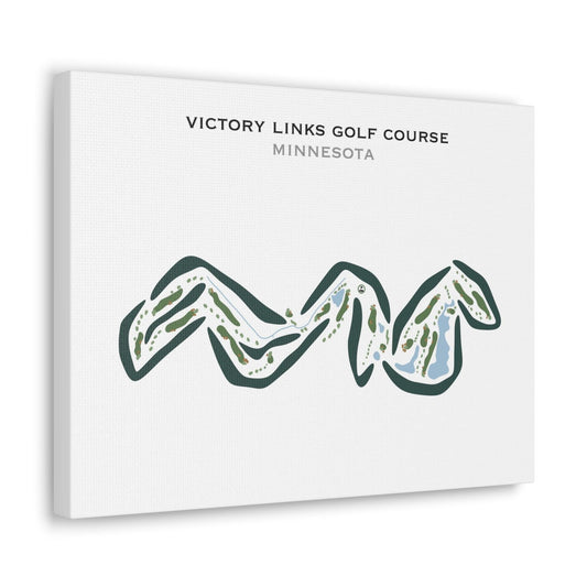 Victory Links Golf Course, Minnesota - Printed Golf Courses